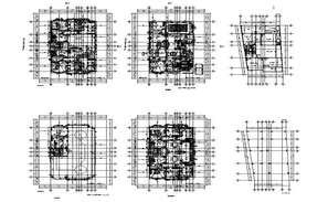 Resort elevation, section, floor plan, plan and auto-cad details dwg ...