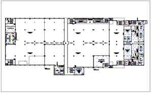 Factory Key Plan CAD Drawing Download DWG File - Cadbull