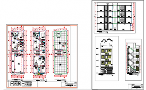 Stair Case Detail Section Design Drawing Of Family House Design Drawing 