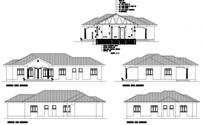 2nd floor plan detail dwg file - Cadbull