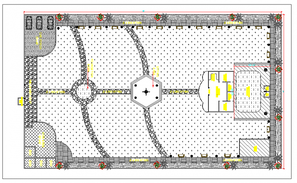 Modern house layout cad drawings are given in this cad file. Download