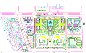 Multi-plex theater building plan and section detail 2d view layout file ...