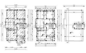 House Elevation AutoCAD Drawing - Cadbull