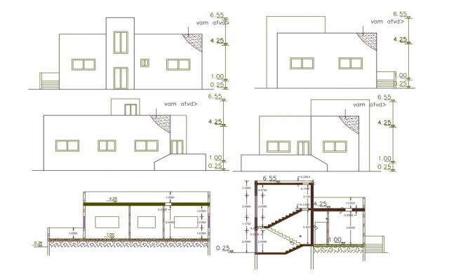 2 d cad drawing of block plan auto cad software - Cadbull