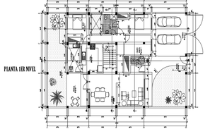 House With Swimming Pool And Garden Deifn DWG File - Cadbull