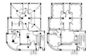 Transformer room design CAD drawing - Cadbull