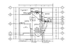 A House design false ceiling detail dwg file - Cadbull