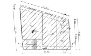 one fanily home dwg file - Cadbull