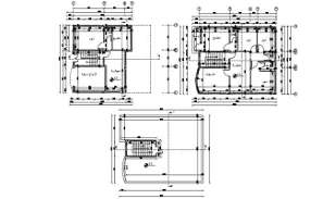 Electrical installation of a house design drawing - Cadbull