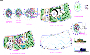 Hotel plan - Cadbull