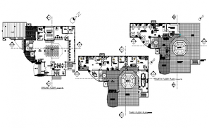 Download Bank Office Layout Plan - Cadbull