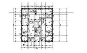 one fanily home dwg file - Cadbull