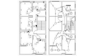 32' X 52' House Plan Design AutoCAD File - Cadbull