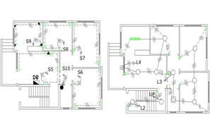 Residential Bungalow section detail presented in this cad drawing file ...