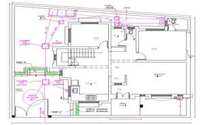 Bungalow With Swimming Pool And Furniture Layout Plan AutoCAD File ...