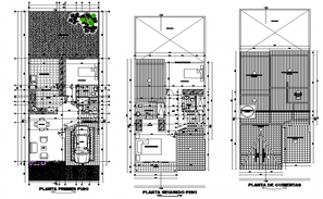 Housing colony site plan, elevation, section and plan cad drawing ...