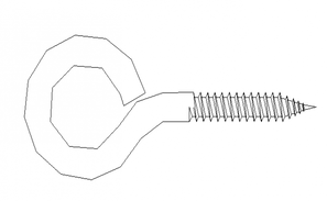 Screw Bolt And Nut Elevation Design Free Download DWG File - Cadbull