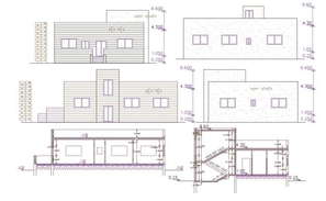 30' X 55' House Furniture Layout Plan Design - Cadbull