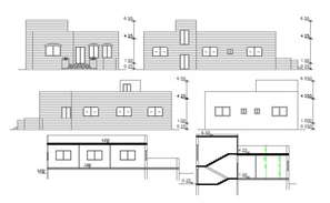 45' X 55' AutoCAD House Plan DWG File (275 Square Yards) - Cadbull