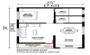 One family house detailed architecture layout plan cad drawing details ...