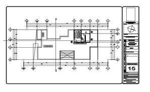 House Section AutoCAD Drawing - Cadbull