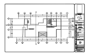 Sectional elevations of bungalow in dwg file - Cadbull