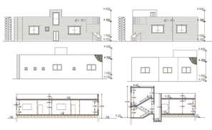 15'X45' Row House Ground Plan AutoCAD Drawing Download DWG File - Cadbull