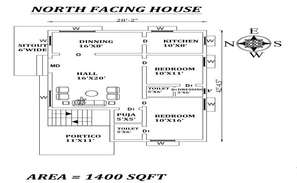 The house plan with a detailing of dwg file. - Cadbull