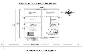 3 Story Building Drawing. - Cadbull