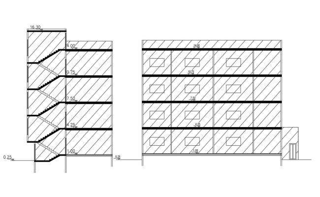 2 Bhk House Floor Plan Design Dwg File Cadbull