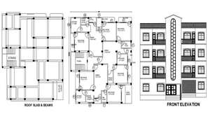 Architectural layout plan of house - Cadbull