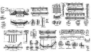 Structure Column Foundation And Rolling Shutter Design - Cadbull