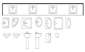 Shower CAD Block In DWG File - Cadbull