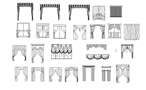 Common furniture blocks architecture project dwg file - Cadbull