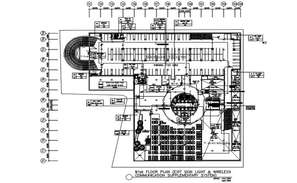 Cover plan and area details of multi-story hotel floors dwg file - Cadbull