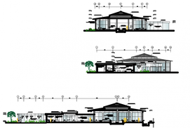 Download Free Restaurant plan layout in DWG file - Cadbull