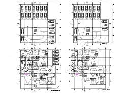Small restaurant building detail 2d plan and elevation autocad file ...