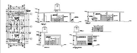 sanitary dwg cadbull