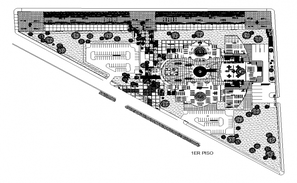 Super market basement floor plan elevation and sectional view dwg file ...