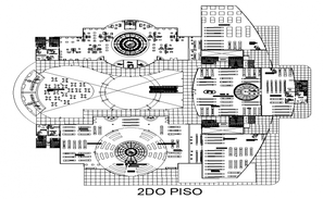 Mini shopping mall layout plan with sanitary facilities dwg file - Cadbull