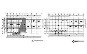 False ceiling section detail drawings cad files - Cadbull