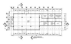 Planning textile factory plan detail dwg file - Cadbull