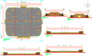 Olympic detail mesh detail drawing in dwg AutoCAD file. - Cadbull