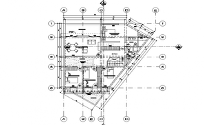 2 Storey House Sectional Elevation Design DWG File - Cadbull