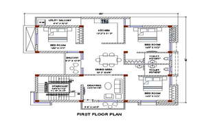 Site development plan and roof plan of the duplex house plan were given ...