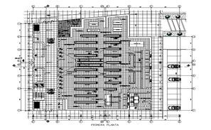 Architectural Section Details Of Shopping Mall - Cadbull