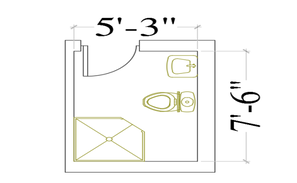 Public Bathrooms Auto-cad Details In Shopping Center Dwg File - Cadbull