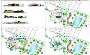 Hotel detailing plan - Cadbull