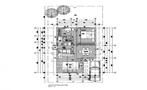 Basement plan with detail view for regional area view dwg file - Cadbull