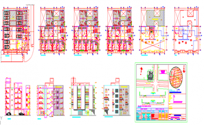 Restaurant plan - Cadbull